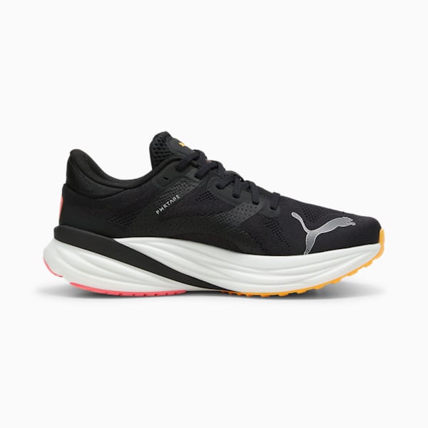 Tenis de running para hombre Magnify NITRO™ 2, PUMA Black-Sun Stream-Sunset Glow, extralarge